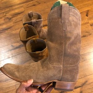 Tecovas brand cowboy boots (Daltons and Johnny’s)
